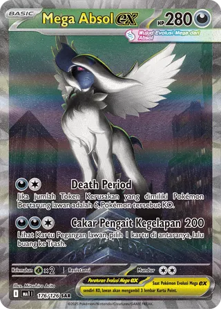 Mega Absol ex (Mega Evolution 176/126)
