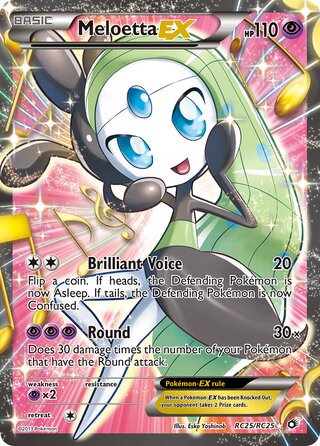 Meloetta-EX (Legendary Treasures RC25/RC25)