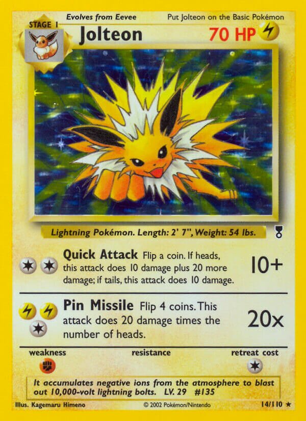 14/110 Jolteon LC Rare Holo