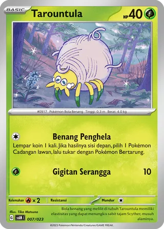 Tarountula (Sprigatito & Lucario ex Starter Deck ex 007/023)