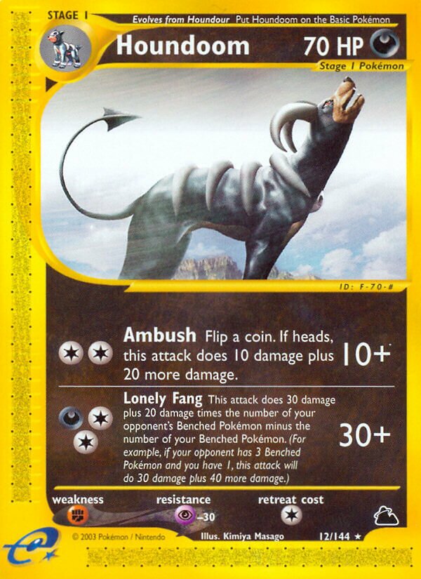 12/144 Houndoom SK Rare