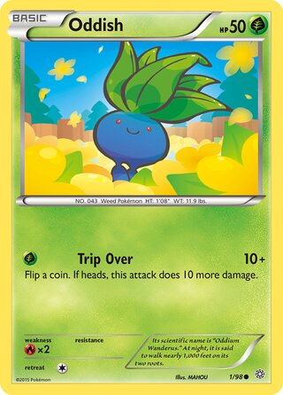 Oddish (Ancient Origins 1/98)