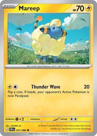Mareep (Chaos Rising 027/086)