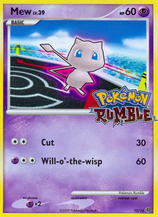 Mew Pokémon Rumble 10/16