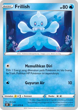 Frillish (Rapid Strike Master 027/070)