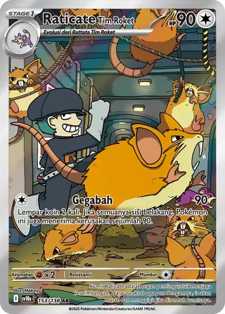 Team Rocket's Raticate (Presence of Champions 153/138)