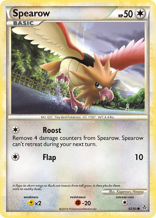 Spearow (Unleashed 62/95) – TCG Collector