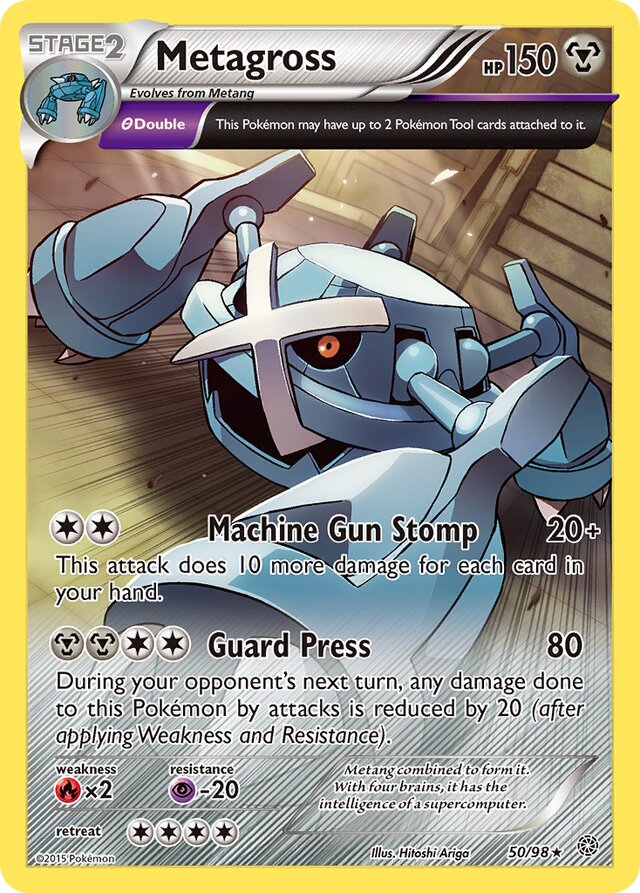 Metagross Ancient Origins 50/98 Rare