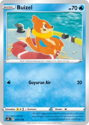 Buizel (Challenge V Starter Deck 037/156)