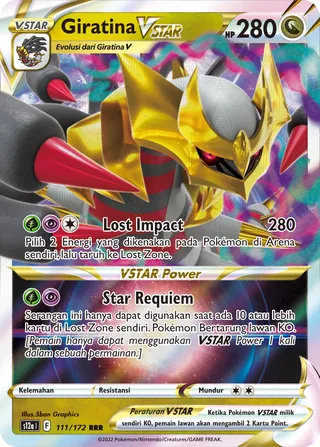Giratina VSTAR (VSTAR Universe 111/172)