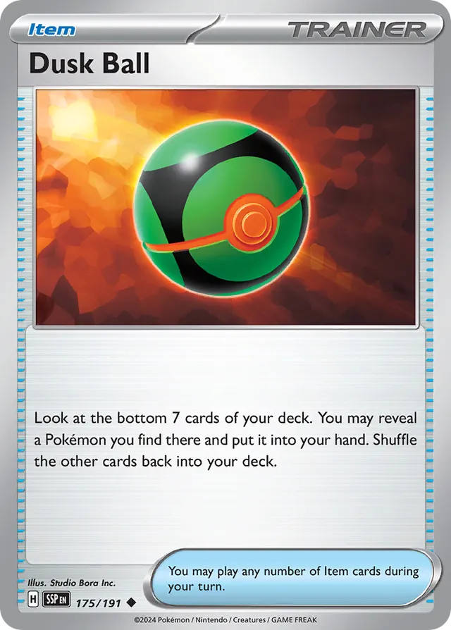 175/191 Dusk Ball SSP Uncommon