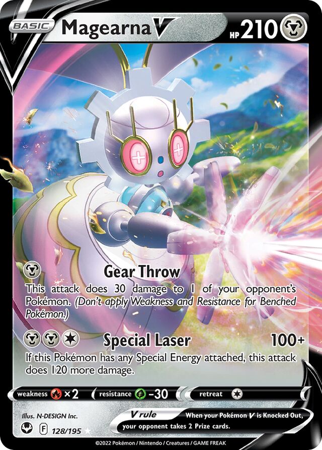MagearnaV Silver Tempest 128/195 Ultra-Rare Rare