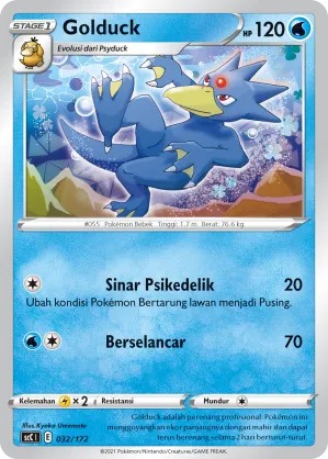 Golduck (Evolution V Starter Deck 032/172)