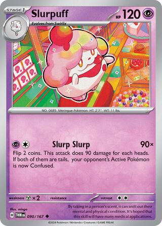 Slurpuff (Twilight Masquerade 090/167)