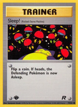 Sleep! (Team Rocket 79/82)