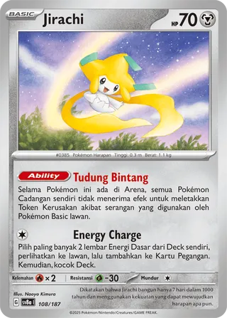 Jirachi (Terastal Festival ex 108/187)
