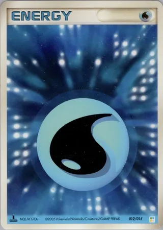 Water Energy (Master Kit (Bulbasaur) 012/015)