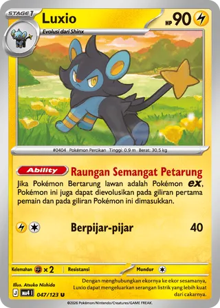 Luxio (Void Blast 047/123)