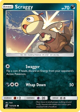 Scraggy (Unified Minds 137/236)