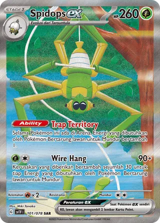 Spidops ex (Violet ex 101/078)