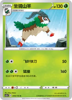 Gogoat (Vivid Portrayals (Obsidian) 019/115)