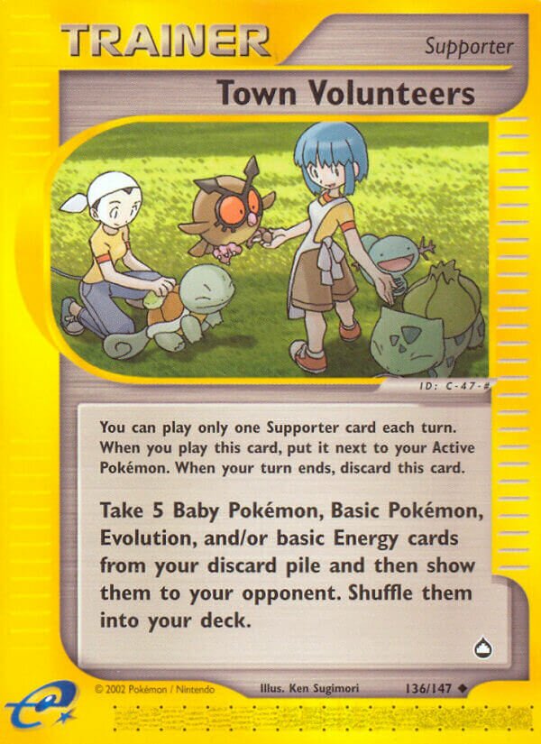 136/147 Town Volunteers AQ Uncommon
