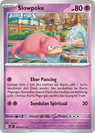 Slowpoke (Snow Hazard 029/071)