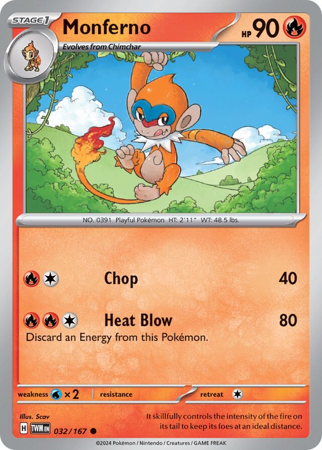 032/167 Monferno TWM Common