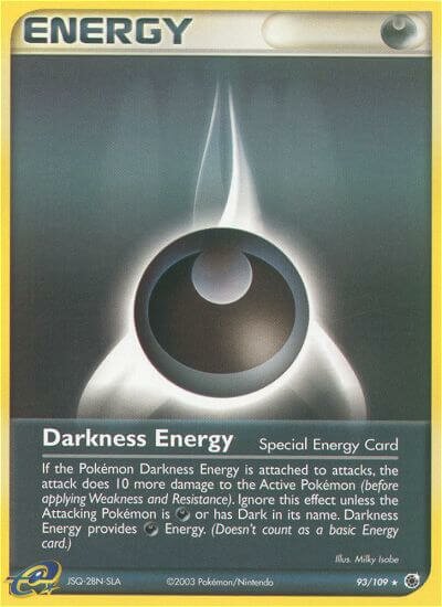 93/109 Darkness Energy RS Rare