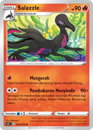 Salazzle (Single Strike Master 014/070)