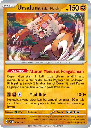 Bloodmoon Ursaluna (Terastal Festival ex 085/187)