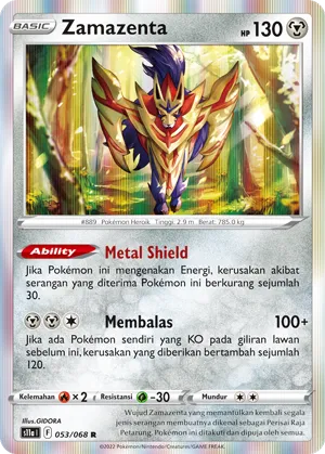 Zamazenta (Incandescent Arcana 053/068)
