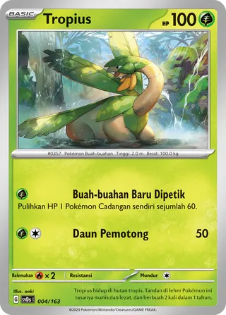 Tropius (ex Compact Deck 004/163)