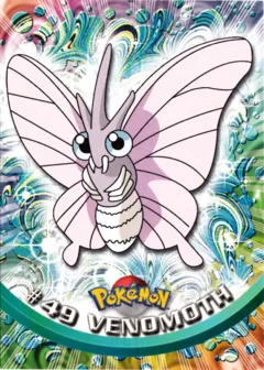 Venomoth (Topps Series 1 49)