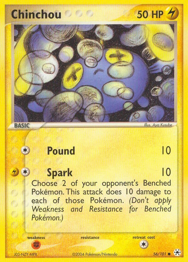 56/101 Chinchou HL Common