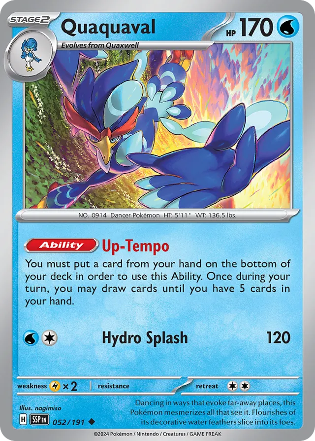 052/191 Quaquaval SSP Uncommon