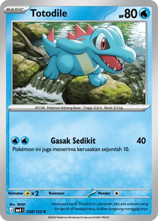 Totodile (Void Blast 038/123)