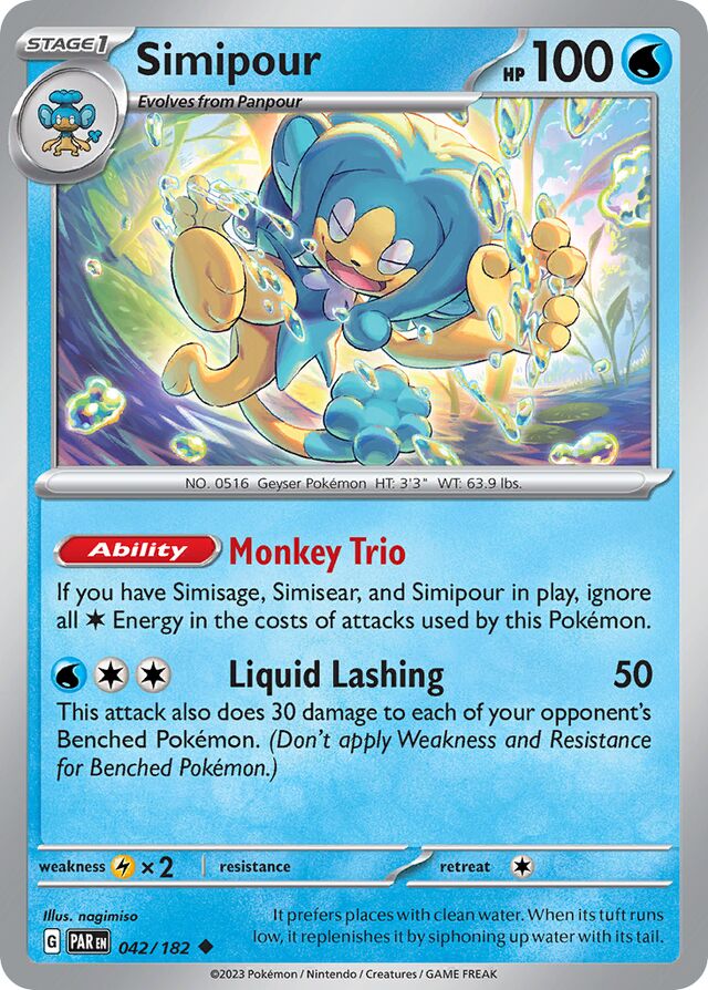 Simipour Paradox Rift 042/182 Uncommon