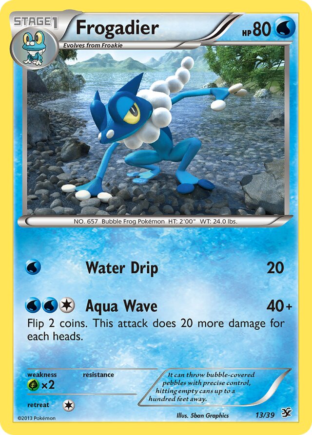Frogadier Kalos Starter Set 13/39