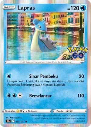 Lapras (Pokémon GO 023/071)