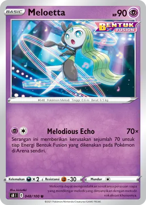 Meloetta (Fusion Arts 048/100)