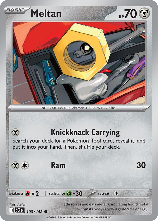 Meltan Stellar Crown 103/142 Common