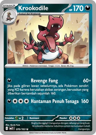 Krookodile (Blue Blaze 070/103)