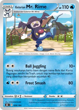 Galarian Mr. Rime (VMAX Climax 028/184)