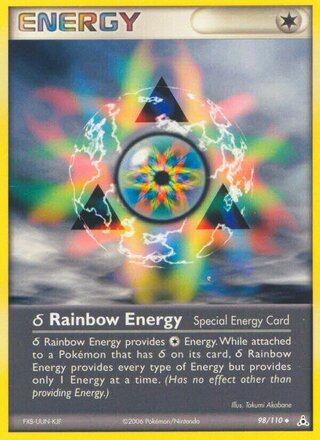 δ Rainbow Energy (EX Holon Phantoms 98/110)
