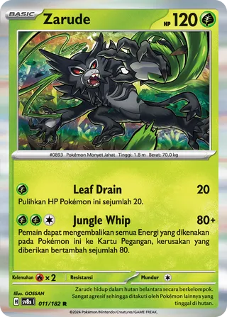 Zarude (Stellar Lightning 011/182)