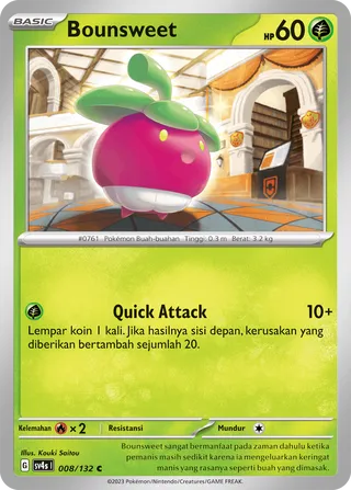 Bounsweet (Paradox Encounters 008/132)