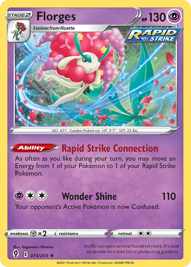 073/203 Florges EVS Rare Holo