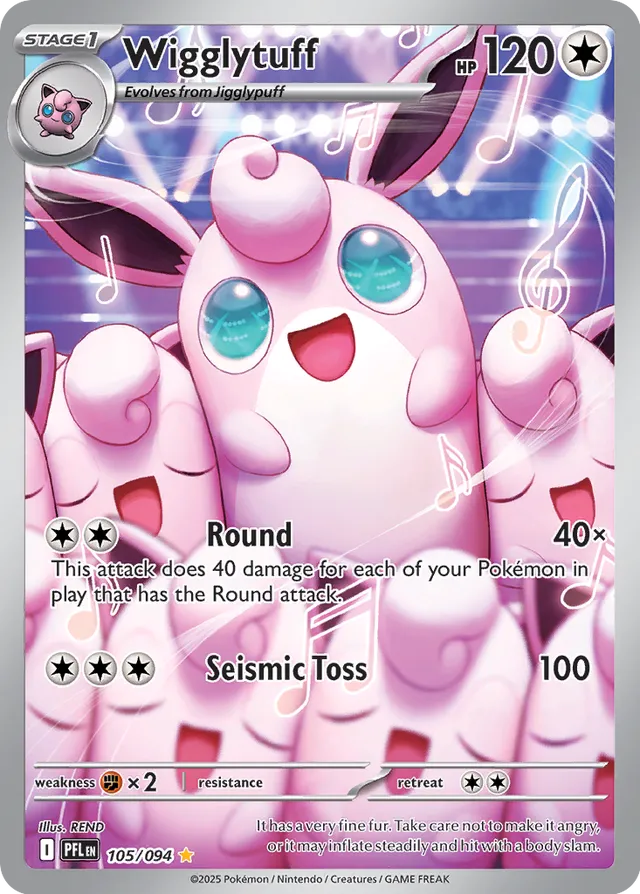 105/094 Wigglytuff PFL Illustration Rare