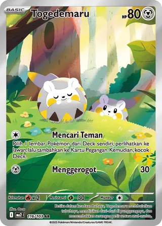 Togedemaru (Blue Blaze 116/103)